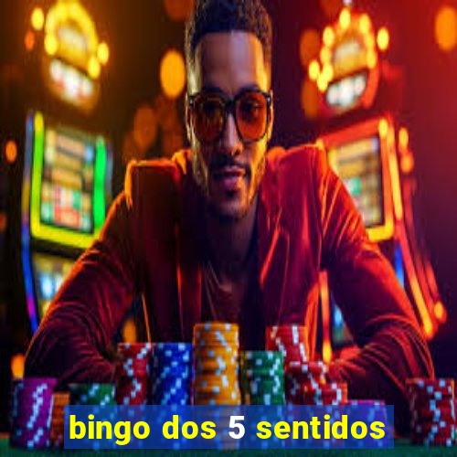 bingo dos 5 sentidos